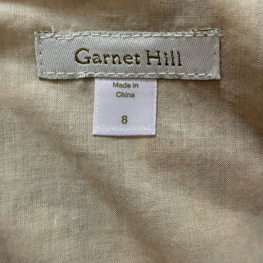NWOT Garnet Hill Floral Midi Dress - Picture 8 of 9